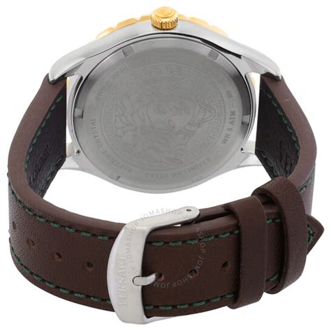 Versace Hellenyium Quartz Green Dial Men's Watch V11090017